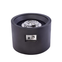 WELA TEMPO STYLE riscaldatore per esterno a Gas Propano, Braciere da Tavolo, Braciere Basso Senza Fumo, Riscaldatore per Mobili da Patio