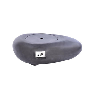 ATENA TEMPO STYLE riscaldatore per esterno a Gas Propano, Braciere da Tavolo, Braciere Basso Senza Fumo, Riscaldatore per Mobili da Patio