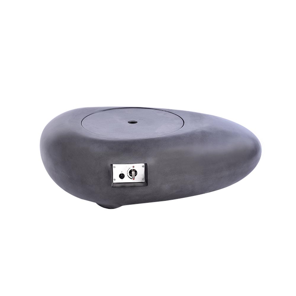 ATENA TEMPO STYLE riscaldatore per esterno a Gas Propano, Braciere da Tavolo, Braciere Basso Senza Fumo, Riscaldatore per Mobili da Patio