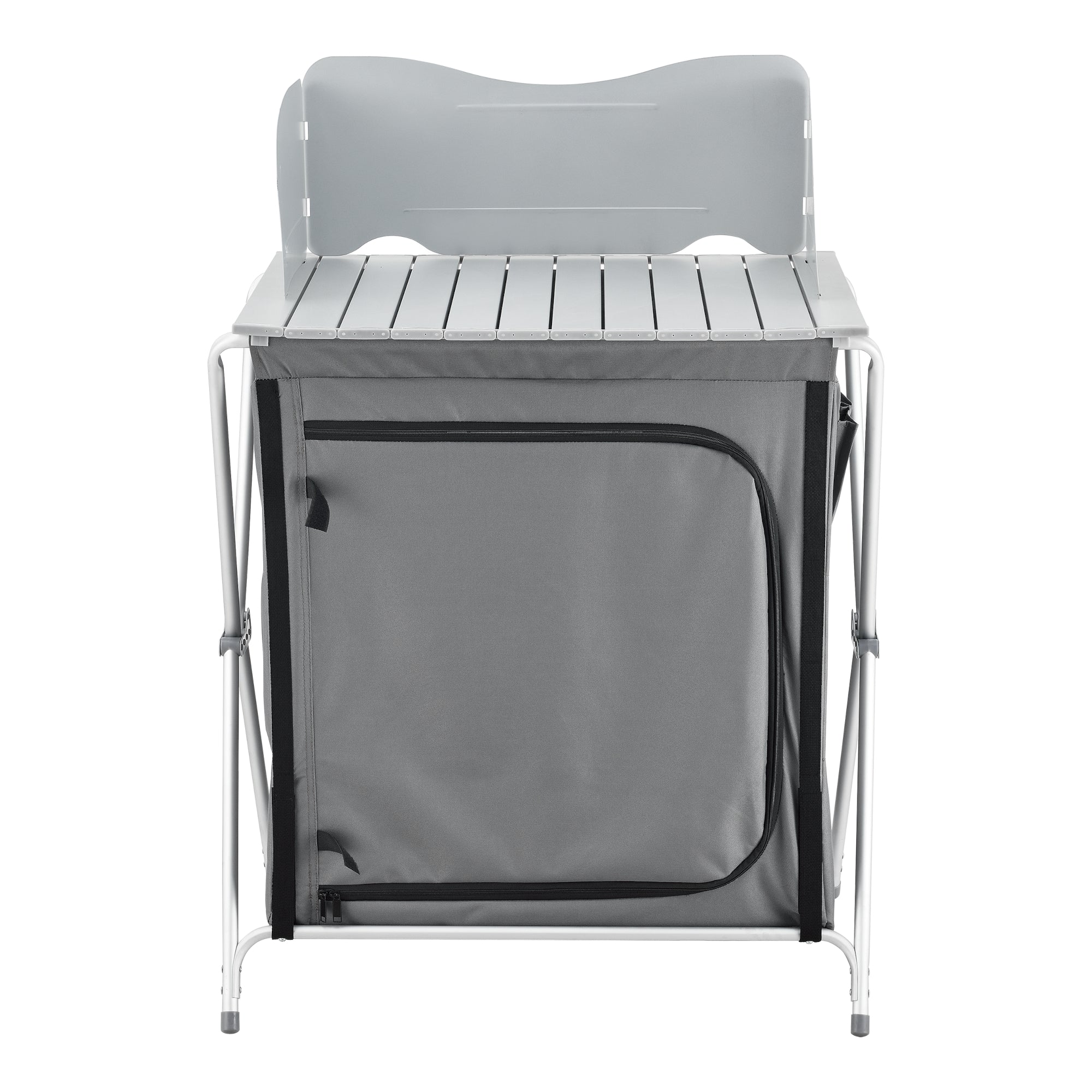 Credenza Mobile da Campeggio Tullinge Pieghevole con Borsa di Trasporto (AxLxP) 110x70x52 cm [en.casa]