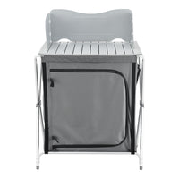 Credenza Mobile da Campeggio Tullinge Pieghevole con Borsa di Trasporto (AxLxP) 110x70x52 cm [en.casa]