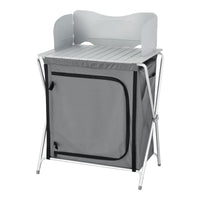 Credenza Mobile da Campeggio Tullinge Pieghevole con Borsa di Trasporto (AxLxP) 110x70x52 cm [en.casa]