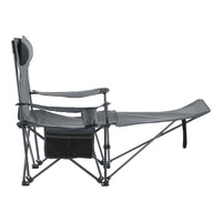 Set Bellante Pieghevole Tavolino e 2 Sedie Portatili - Grigio casa.pro