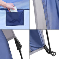 Tenda Pop Up 'Nybro' da Campeggio per 2-3 Persone, Incl. Borsa di Trasporto - Blu [pro.tec]