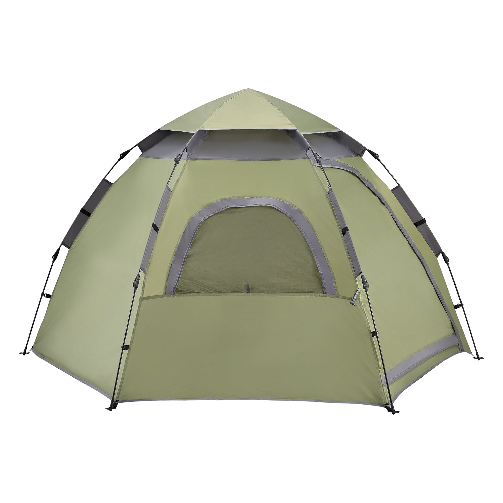 Tenda Pop Up 'Nybro' da Campeggio per 2-3 Persone, Incl. Borsa di Trasporto - Verde [pro.tec]