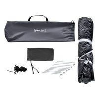 Tenda Pop Up da Spiaggia Mullsjö per 2 Persone Incl. Borsa di Trasporto - Grigio pro.tec