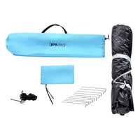 Tenda Pop Up da Spiaggia Mullsjö per 2 Persone Incl. Borsa di Trasporto - Azzurro pro.tec