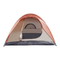 Tenda da Campeggio Bergeijk per 2-3 Persone 213 x 213 x 130 cm Marrone-Ruggine pro.tec