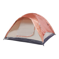 Tenda da Campeggio Bergeijk per 2-3 Persone 213 x 213 x 130 cm Marrone-Ruggine pro.tec