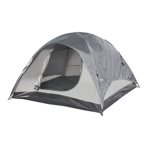 Tenda da Campeggio Bergeijk per 2-3 Persone 213 x 213 x 130 cm Grigio pro.tec