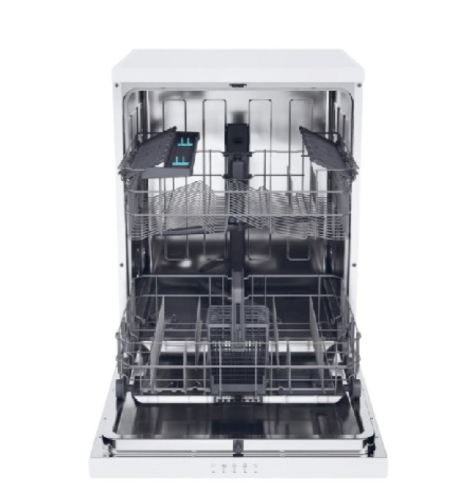 Candy cf3e7e0w rapido' lavastoviglie libera installazione, bianca, 13 coperti , classe energetica e, motore inverter