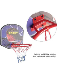 Canestro da basket regolabile con tabellone per esterno bambini Art.94940