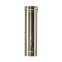 Canna fumaria DN 150 1 mt  L 1000mm tubo acciaio inox 316.