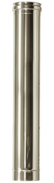 Canna fumaria parete doppia coibentata inox   dn 150/200 l 1 mt
