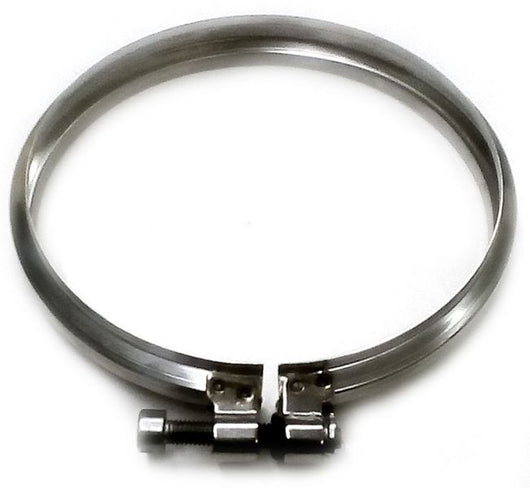 Canna fumaria parete doppia coibentata inox fascetta di bloccaggio   dn 80/130