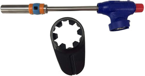 Cannello bruciatore torcia a gas fiamma ossidrica caramellatore 35cm base HM-360