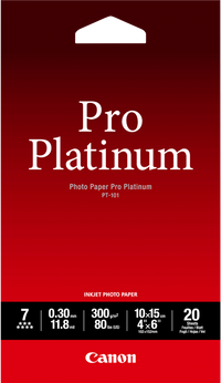 Canon Carta fotografica PT-101 Pro Platinum 4x6" - 20 fogli
