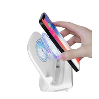 Caricabatterie wireless portatile mini sedia per tutti i telefoni con supporto altoparlante M111