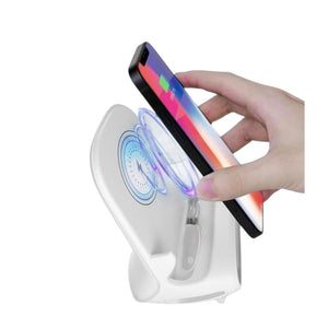 Caricabatterie wireless portatile mini sedia per tutti i telefoni con supporto altoparlante M111