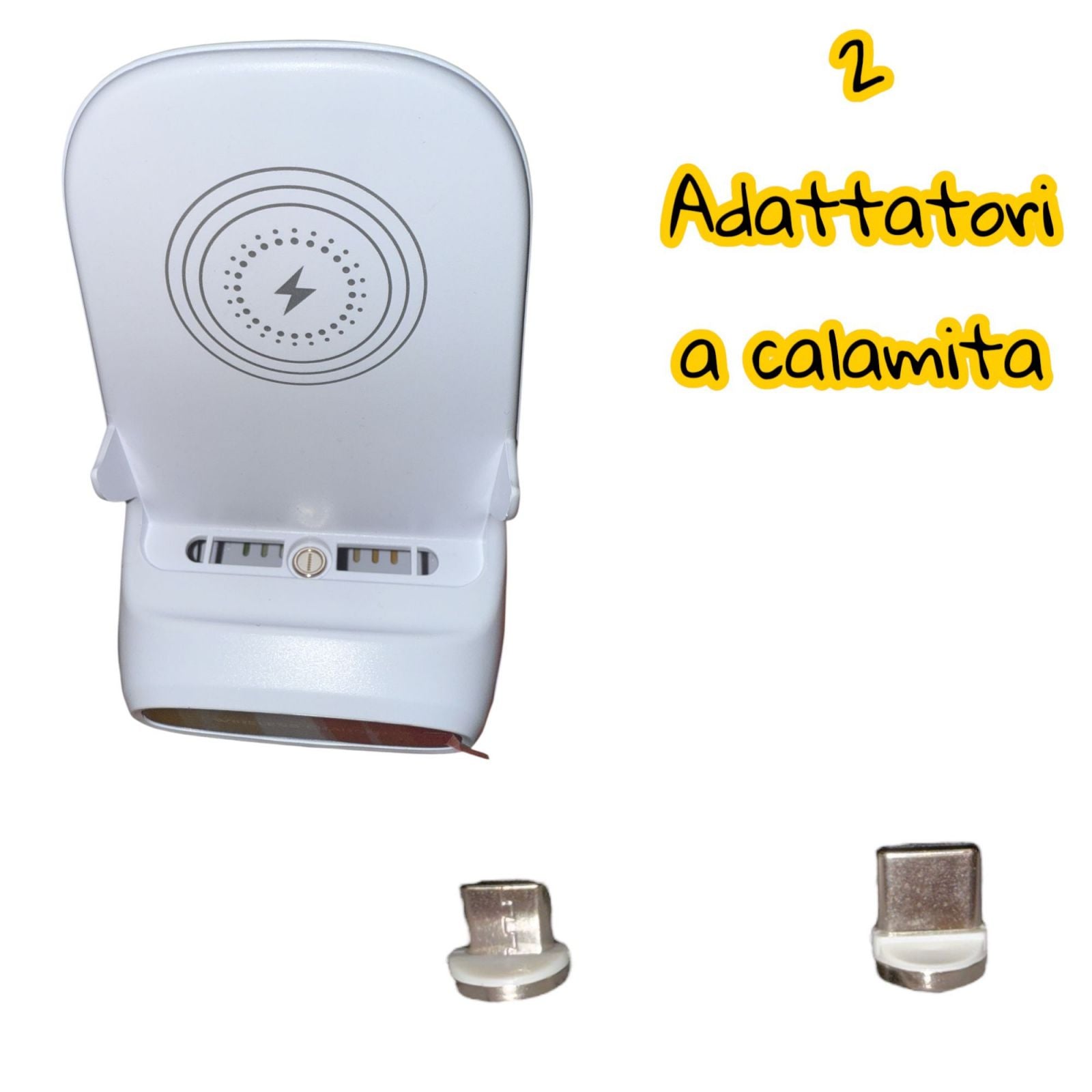 Caricabatterie wireless portatile mini sedia per tutti i telefoni con supporto altoparlante M111