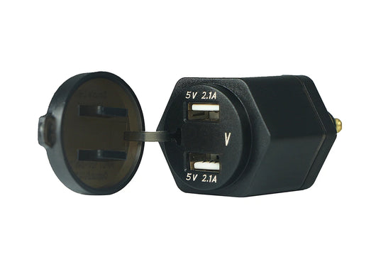 Caricatore Doppio USB per Moto per BMW R1200GS R1250GS Adventure LC F900XR 2021 Caricabatterie per Tiger 900 per Ducati Multistrada 1200