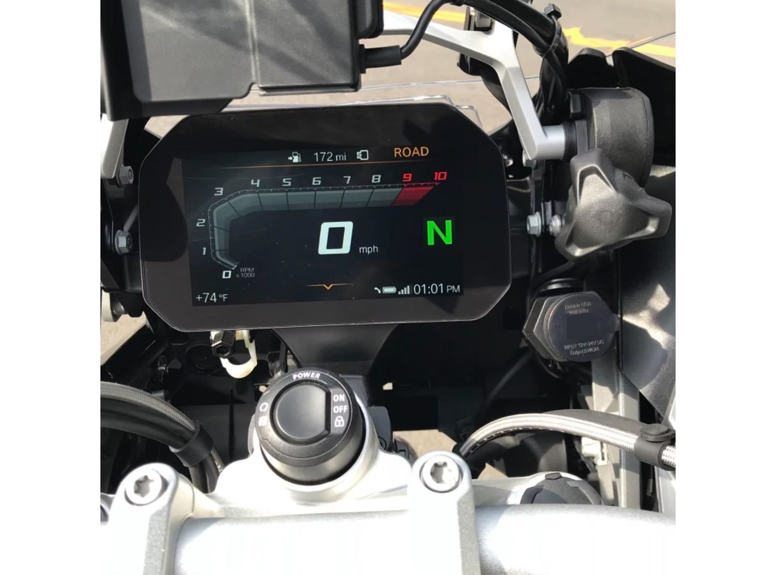 Caricatore Doppio USB per Moto per BMW R1200GS R1250GS Adventure LC F900XR 2021 Caricabatterie per Tiger 900 per Ducati Multistrada 1200