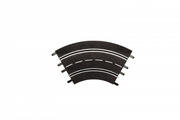 Carrera - 1:24 3 Pcs In Box Flat Curve 1/60