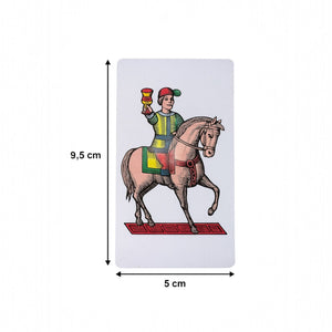 Carte Napoletane 40 Carte Plastificate – Mazzo da Gioco Tradizionale Italiano