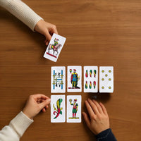 Carte Napoletane 40 Carte Plastificate – Mazzo da Gioco Tradizionale Italiano