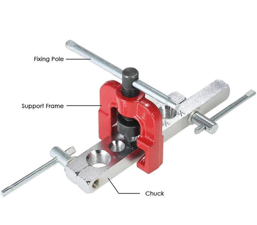 Cartellatrice tubo rame svasatrice pagliettatrice 14,12,8,6,10,15