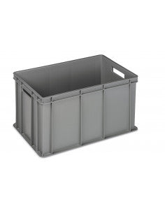 Cassa serie Europa 60x40 - H 32 cm - colore grigio - per uso industriale