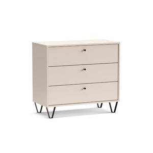 Cassettiera Aldo3 con 3 cassetti colore cashemere