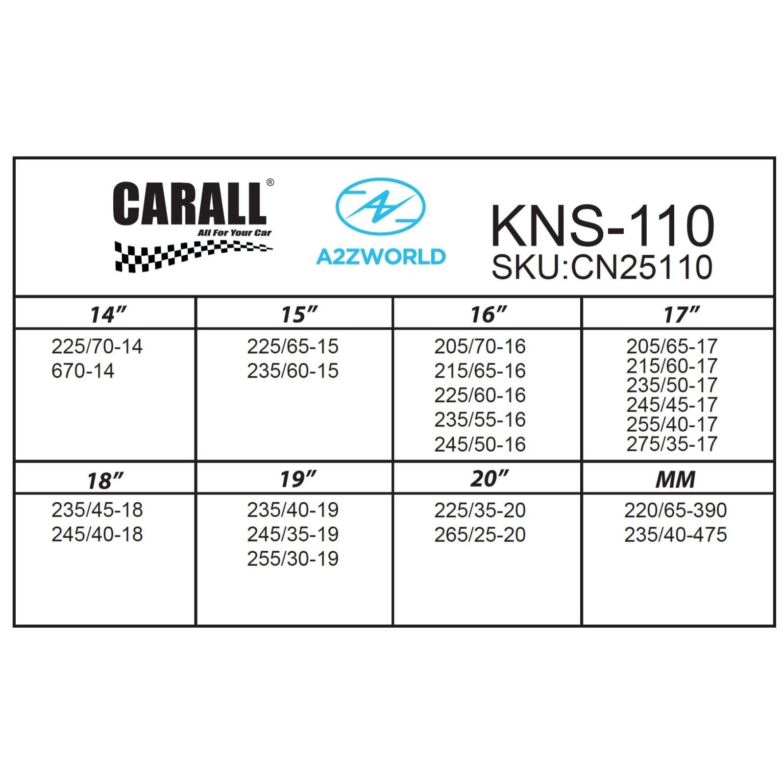 Catena Da Neve 9mm KNS110 Gruppo 110 Omologato ONORM V5117