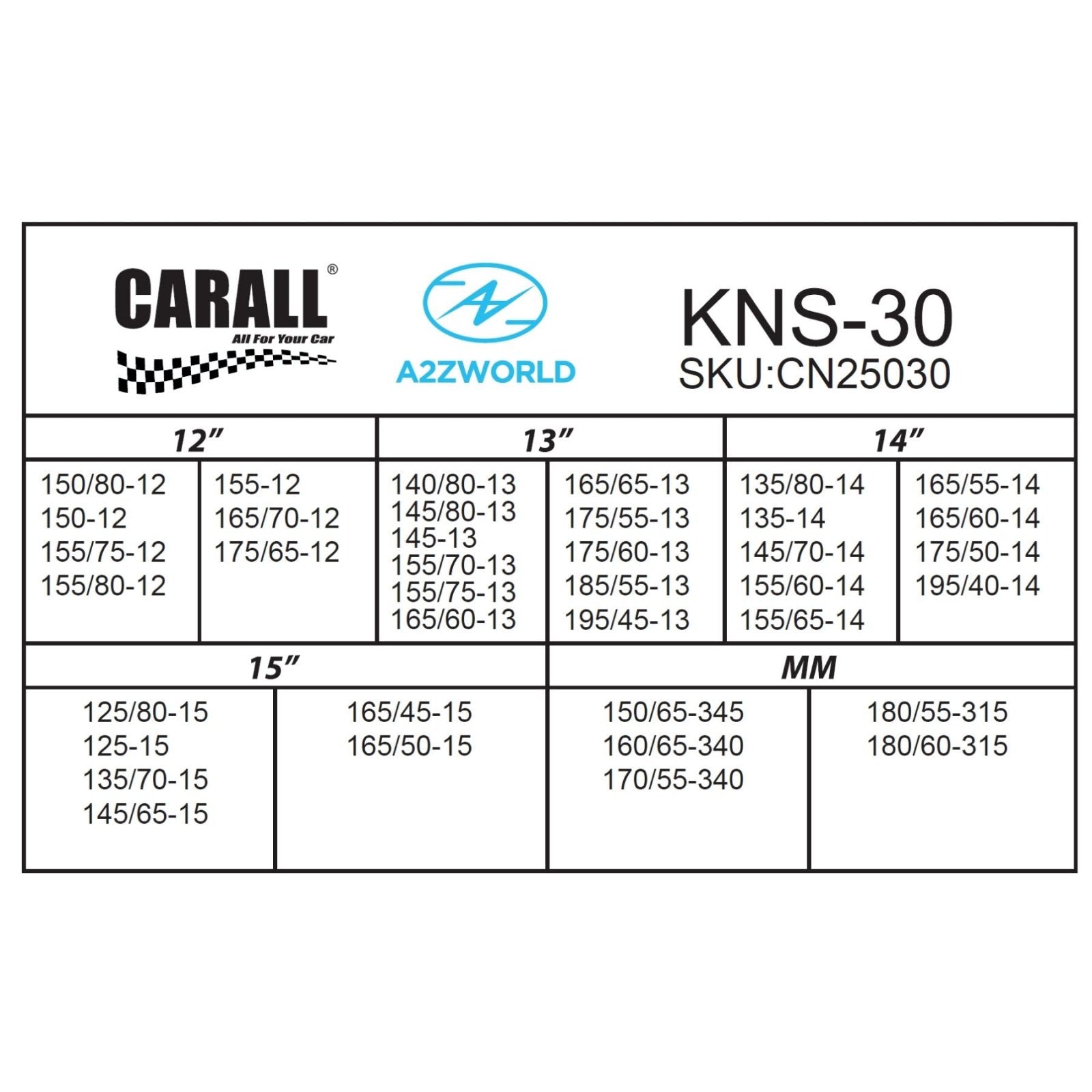 Catena Da Neve 9mm KNS30 Gruppo 30 Omologato ONORM V5117