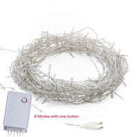 Catena luminosa 200 LED luci natalizie per albero natale multicolore TX-9658