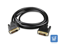Cavo DVI-D HAMLET Dual Link 24+1 Pin Maschio-Maschio Lunghezza 180 cm per Monitor