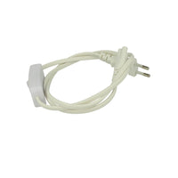 Cavo Di Alimentazione Con Interruttore Presa Standard Euro Spina Maschio Per Plafoniera Tubo Led T5 All In One Con Filo Lunga 1 Metro