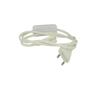 Cavo Di Alimentazione Con Interruttore Presa Standard Euro Spina Maschio Per Plafoniera Tubo Led T5 All In One Con Filo Lunga 1 Metro