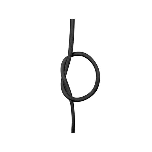 Cavo Elettrico Rivestito in Tessuto Colore Nero 2X0,75 Corda 1 Metro SKU-3778