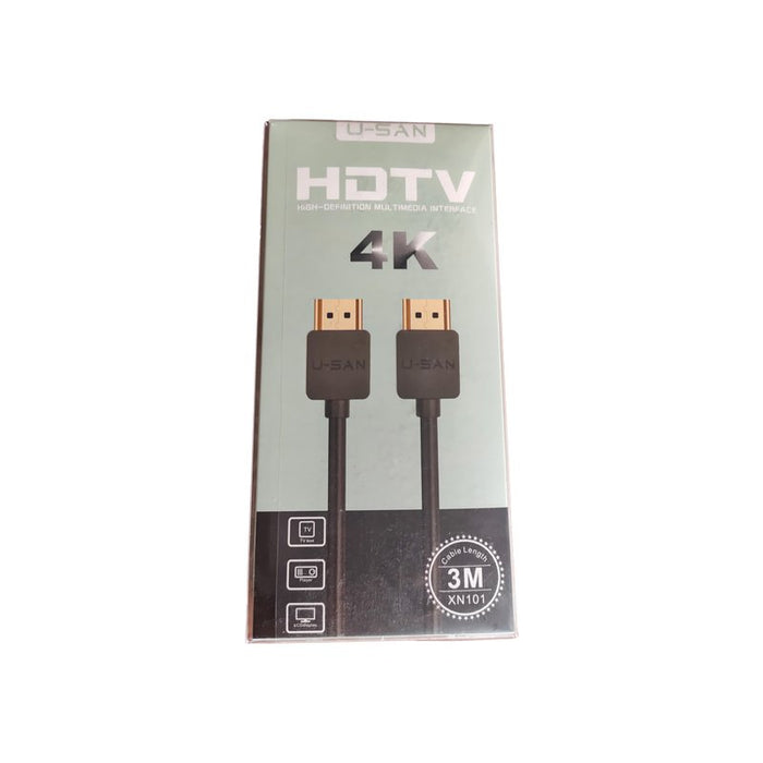 Cavo HDMI 4K Professionale 3 Metri HDTV Alta Velocita Per Videocamera Monitor