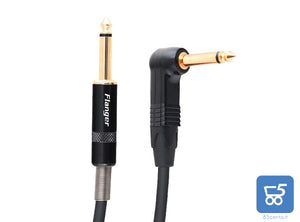 Cavo Jack 6.35mm Flanger FLG-002 per chitarra elettrica 3 m alte prestazioni silenzioso anti rumore senza disturbi elettrici
