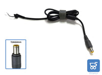 Cavo Ricambio Alimentatore con Connettore Circolare Giallo 7,9x5,5mm per Laptop Lenovo ThinkPad Edge