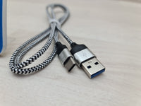 Cavo USB type-C 1Mt 2 Pezzi 3A Ricarica Rapida Nylon Intrecciato compatibile con gli smartphone tablet PC