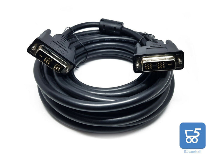 Cavo Video DVI-D Single Link da 5 Metri per collegamento monitor