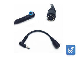 Cavo adattatore 7,4 x 5,0 mm Femmina 4,5 x 3,0 mm maschio spinotto alimentazione per HP Stream Spectre Pavilion Envy EliteBook Split EliteBook Folio