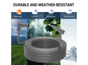 Cavo di Prolunga Sostitutivo per Starlink Internet Gen 2 Rettangolare Kit da 150 Piedi Impermeabile