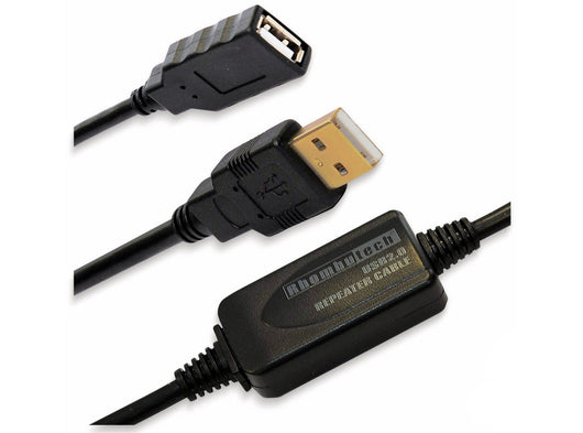 Cavo prolunga USB 2.0 Maschio Femmina RHOMBUTECH 15 m Con Ripetitore Integrato 480 Mb/s