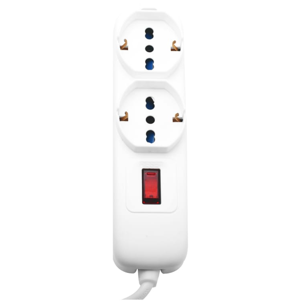 Multipresa ecova eco30226 6 prese con protezione sovraccarico