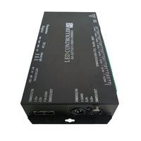 Centralina Controller ARTNET+DMX K8 Console LED Pixel, Online/Offline, 8 Canali, Supporta Madrix Resolume Arkaos, Compatibile SPI TTL DMX512, 220V