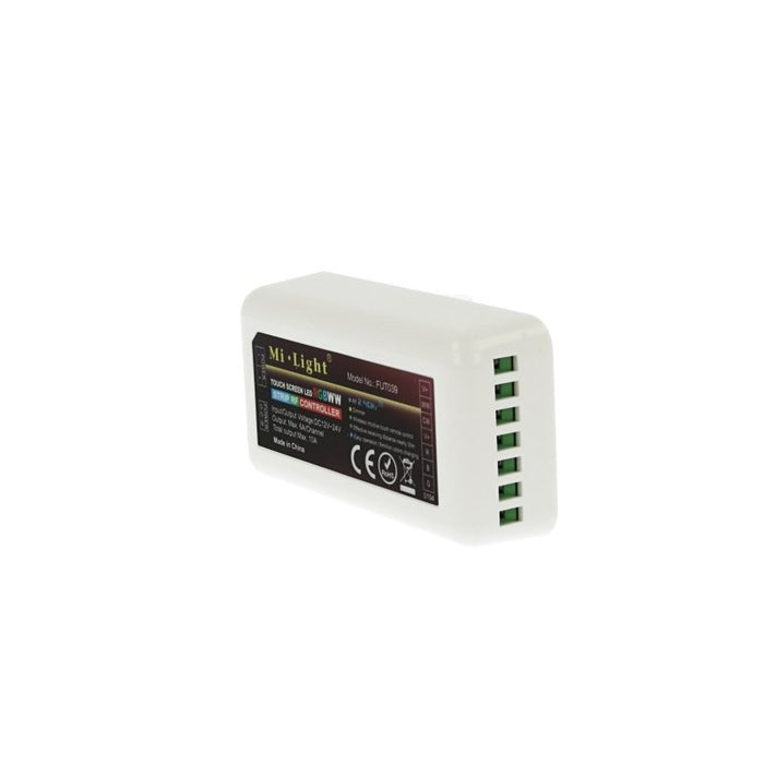 Centralina Controller MiLight FUT039 RGB + CCT 5 Canali Per Strip Led RGB+W+WW 12V 24V 5x6A Ricevitore Wireless 2,4G